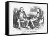 Waiting for the Verdict, 1865-John Tenniel-Framed Stretched Canvas