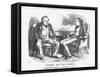 Waiting for the Verdict, 1865-John Tenniel-Framed Stretched Canvas