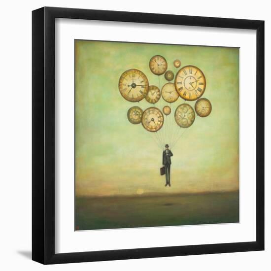 Waiting for Time to Fly-Duy Huynh-Framed Art Print