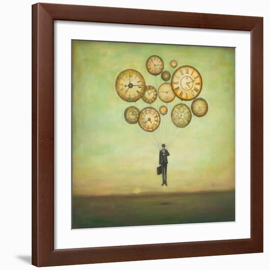Waiting for Time to Fly-Duy Huynh-Framed Art Print