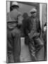 Waiting for twice monthly relief checks at Calipatria, California, 1937-Dorothea Lange-Mounted Photographic Print