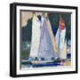 Waiting For Wind-Beth A. Forst-Framed Art Print