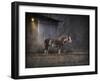 Waiting for Winter Horse-Jai Johnson-Framed Giclee Print