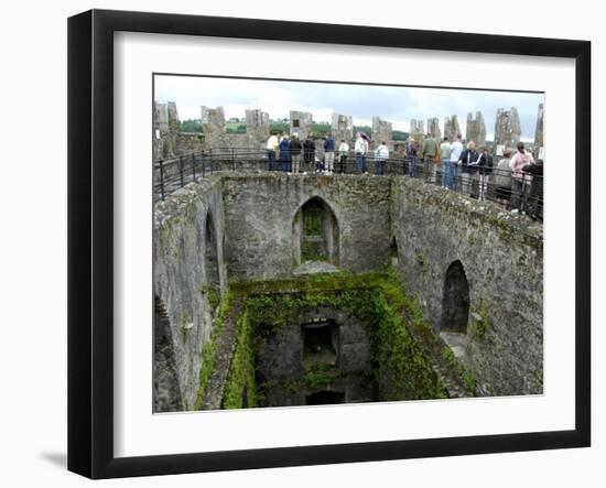 Waiting in Line To Kiss The Blarney Stone, Blarney Castle, Ireland-Cindy Miller Hopkins-Framed Photographic Print