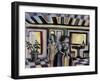 Waiting in Line-Josh Byer-Framed Giclee Print