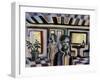 Waiting in Line-Josh Byer-Framed Giclee Print