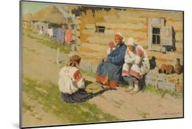 Waiting in the Sun, 1894-Sergei Arsenyevich Vinogradov-Mounted Giclee Print