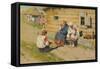 Waiting in the Sun, 1894-Sergei Arsenyevich Vinogradov-Framed Stretched Canvas