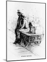 Waiting on the Train-Heyward Shepherd-Mounted Giclee Print