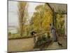 Waiting on the Verandah-Marie Francois Firmin Girard-Mounted Giclee Print