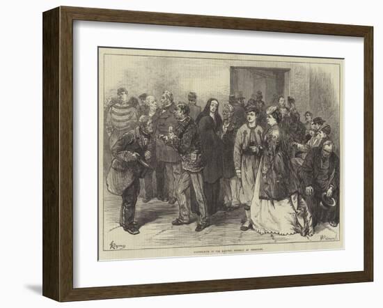 Waiting-Room of the National Assembly at Versailles-Felix Regamey-Framed Giclee Print