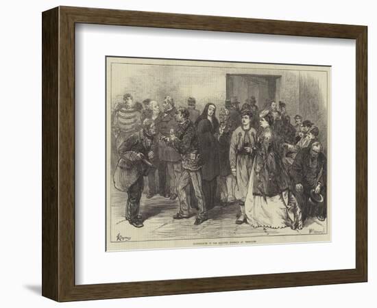 Waiting-Room of the National Assembly at Versailles-Felix Regamey-Framed Giclee Print