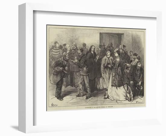 Waiting-Room of the National Assembly at Versailles-Felix Regamey-Framed Giclee Print