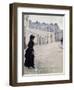 Waiting, Rue De Chateaubriand in Paris by Jean Beraud-null-Framed Giclee Print