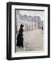 Waiting, Rue De Chateaubriand in Paris by Jean Beraud-null-Framed Giclee Print