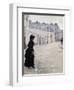 Waiting, Rue De Chateaubriand in Paris by Jean Beraud-null-Framed Giclee Print