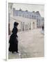 Waiting, Rue De Chateaubriand in Paris by Jean Beraud-null-Framed Giclee Print