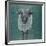 Waiting Sheep, 2000-Peter Wilson-Framed Giclee Print