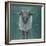 Waiting Sheep, 2000-Peter Wilson-Framed Giclee Print