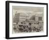 Waiting the Arrival of the Duke of Edinburgh at Government House, Calcutta-null-Framed Giclee Print