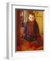 Waiting to Go Out-James Ward-Framed Giclee Print