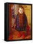 Waiting to Go Out-James Ward-Framed Stretched Canvas