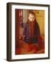 Waiting to Go Out-James Ward-Framed Giclee Print