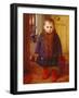 Waiting to Go Out-James Ward-Framed Giclee Print