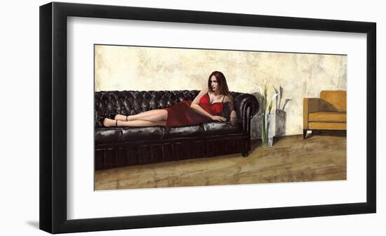 Waiting-Andrea Antinori-Framed Art Print