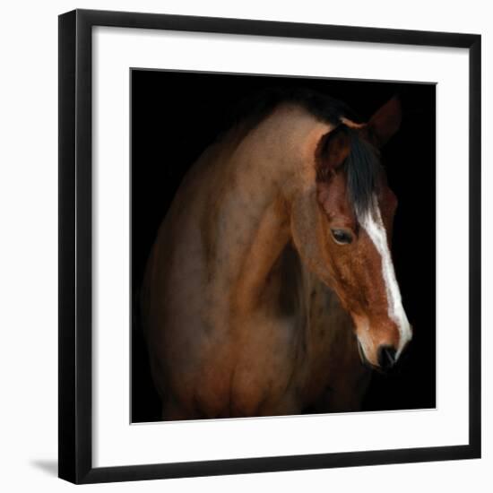 Waiting-null-Framed Art Print