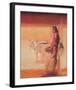 Waiting-Talantbek Chekirov-Framed Art Print