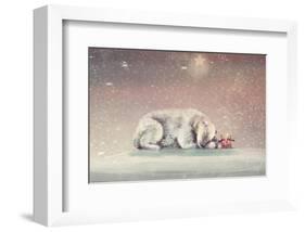 Waiting-Claire Westwood-Framed Art Print