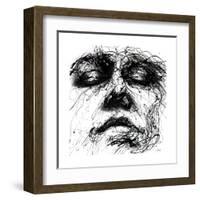 Waiting-Agnes Cecile-Framed Art Print