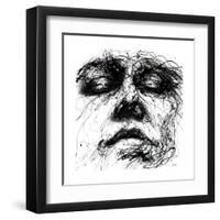 Waiting-Agnes Cecile-Framed Art Print