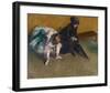 Waiting-Edgar Degas-Framed Art Print