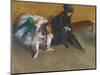 Waiting-Edgar Degas-Mounted Giclee Print