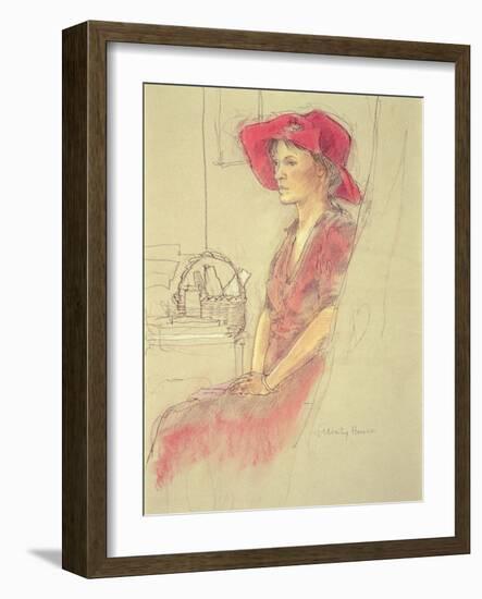 Waiting-Felicity House-Framed Giclee Print