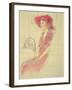 Waiting-Felicity House-Framed Giclee Print