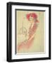 Waiting-Felicity House-Framed Giclee Print