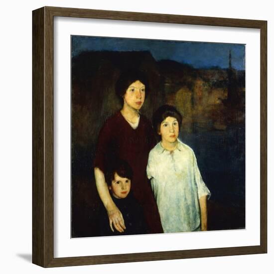 Waiting-Charles Webster Hawthorne-Framed Giclee Print