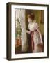 Waiting-Charles Haigh-Wood-Framed Giclee Print