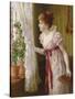 Waiting-Charles Haigh-Wood-Stretched Canvas
