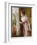 Waiting-Charles Haigh-Wood-Framed Giclee Print