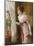 Waiting-Charles Haigh-Wood-Mounted Giclee Print