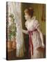 Waiting-Charles Haigh-Wood-Stretched Canvas