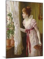 Waiting-Charles Haigh-Wood-Mounted Giclee Print