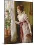 Waiting-Charles Haigh-Wood-Mounted Giclee Print