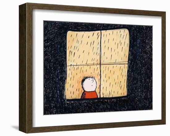 Waiting-Carla Martell-Framed Giclee Print