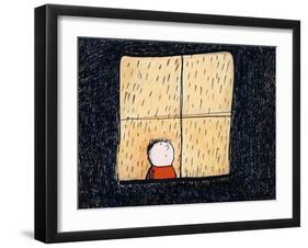 Waiting-Carla Martell-Framed Giclee Print