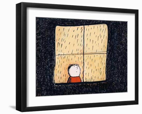 Waiting-Carla Martell-Framed Giclee Print